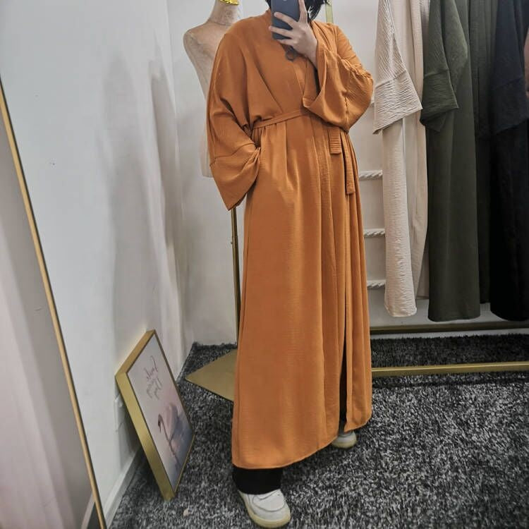 Manufacturer High Quality Women Muslim Dress 3 piece Set Abaya Big Size Turkey Dubai Casual Abaya